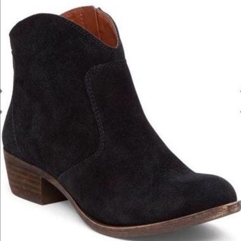 Lucky Brand Suede Booties